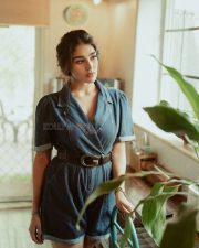 Hot and Sexy Yukti Thareja in a Denim Jumpsuit Pictures 03