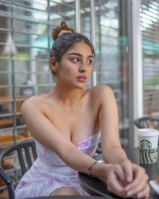 Sizzling Hot Yukti Thareja in an Off Shoulder Bustier Dress Pictures 01
