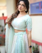 Actress Aayushi Patell at Kaliyugam Pattanamlo Interview Pictures 04