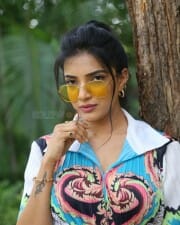 Actress Aayushi Patell at Katha Keli Teaser Launch Pictures 01