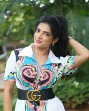 Actress Aayushi Patell at Katha Keli Teaser Launch Pictures 19