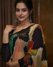 Actress Ayesha Khan at Mukha Chitram Movie Trailer Launch Photos 02