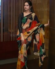 Actress Ayesha Khan at Mukha Chitram Movie Trailer Launch Photos 18