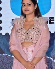 Actress Ayesha Khan at Mukhachitram Movie Pre Release Event Photos 11