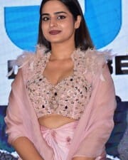 Actress Ayesha Khan at Mukhachitram Movie Pre Release Event Photos 12