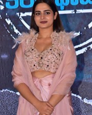Actress Ayesha Khan at Mukhachitram Movie Pre Release Event Photos 13