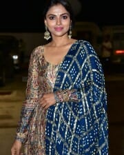 Actress Ganavi Laxman at Rudrangi Pre Release Event Stills 12