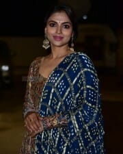 Actress Ganavi Laxman at Rudrangi Pre Release Event Stills 14