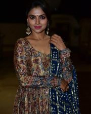 Actress Ganavi Laxman at Rudrangi Pre Release Event Stills 15