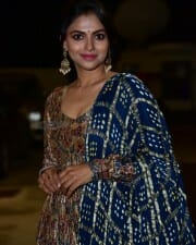 Actress Ganavi Laxman at Rudrangi Pre Release Event Stills 19