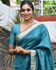 Actress Kamakshi Bhaskarla at Laila Movie Launch Photos 01