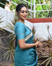 Actress Kamakshi Bhaskarla at Laila Movie Launch Photos 15