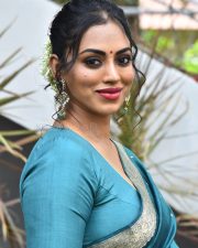 Actress Kamakshi Bhaskarla at Laila Movie Launch Photos 17