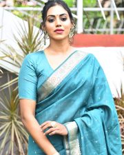 Actress Kamakshi Bhaskarla at Laila Movie Launch Photos 38