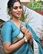Actress Kamakshi Bhaskarla at Laila Movie Launch Photos 47