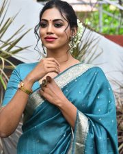 Actress Kamakshi Bhaskarla at Laila Movie Launch Photos 48