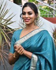 Actress Kamakshi Bhaskarla at Laila Movie Launch Photos 49