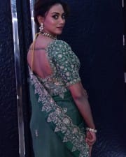 Actress Kamakshi Bhaskarla at Polimera 2 Movie Trailer Launch Photos 17