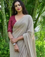 Actress Kamakshi Bhaskarla at Polimera 2 Teaser Launch Photos 08