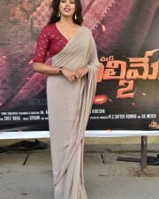 Actress Kamakshi Bhaskarla at Polimera 2 Teaser Launch Photos 10