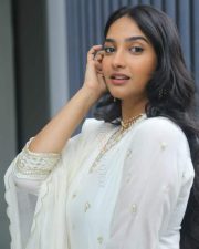 Actress Karthika Muralidharan at Aakasham Daati Vastava Press Meet Photos 11
