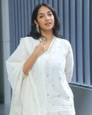 Actress Karthika Muralidharan at Aakasham Daati Vastava Press Meet Photos 24
