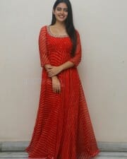 Actress Kushitha Kallapu at Neethone Nenu First Look Launch Photos 06