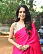 Actress Malvi Malhotra at Tiragabadara Saami Trailer Launch Pictures 05