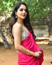 Actress Malvi Malhotra at Tiragabadara Saami Trailer Launch Pictures 21