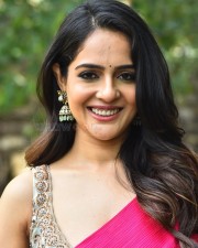Actress Malvi Malhotra at Tiragabadara Saami Trailer Launch Pictures 29