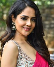 Actress Malvi Malhotra at Tiragabadara Saami Trailer Launch Pictures 30