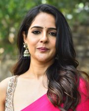 Actress Malvi Malhotra at Tiragabadara Saami Trailer Launch Pictures 32