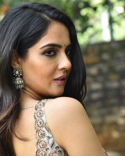Actress Malvi Malhotra at Tiragabadara Saami Trailer Launch Pictures 37