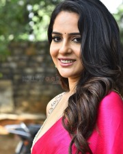 Actress Malvi Malhotra at Tiragabadara Saami Trailer Launch Pictures 39