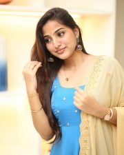 Actress Pranavi Manukonda at Slumdog Husband Interview Pictures 01