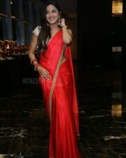 Actress Pranavi Manukonda at Slumdog Husband Prerelease Event Pictures 30