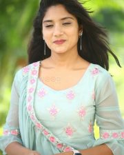 Actress Sri Nikitha at Alipiriki Allantha Dooramlo Movie Press Meet Pictures 03