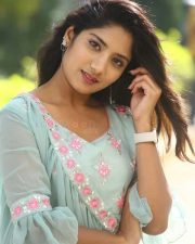 Actress Sri Nikitha at Alipiriki Allantha Dooramlo Movie Press Meet Pictures 17