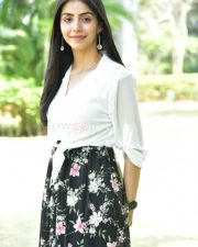 Actress Tina Shilparaj at Writer Padmabhushan Press Meet Photos 16