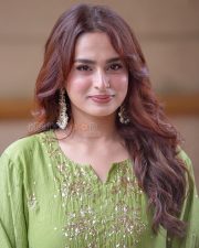 Charming Actress Ayesha Khan in a Green Embroidered Kurta Photos 05 Charming Actress Ayesha Khan in a Green Embroidered Kurta Photos 05