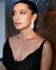 Four More Shots Please Actress Sayani Gupta in a Black Gown Photos 03