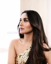 Glamorous Actress Nikita Dutta in a Gold Sequin One Shoulder Gown Photos 01 Glamorous Actress Nikita Dutta in a Gold Sequin One Shoulder Gown Photos 01