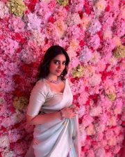 Telugu Actress Kushitha Kallapu in a Silk Saree Photos 02 Telugu Actress Kushitha Kallapu in a Silk Saree Photos 02