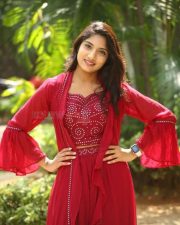 Telugu Actress Sri Nikitha at Alipiriki Allantha Dooramlo Movie Trailer Launch Photos 04