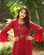 Telugu Actress Sri Nikitha at Alipiriki Allantha Dooramlo Movie Trailer Launch Photos 06
