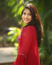 Telugu Actress Sri Nikitha at Alipiriki Allantha Dooramlo Movie Trailer Launch Photos 15
