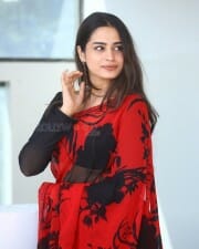Tollywood Actress Ayesha Khan at Mukhachitram Movie Interview Photos 24
