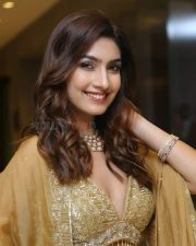 Actress Phalguni Khanna at Joruga Hushaaruga Shikaru Podhama Motion Poster Launch Event Pictures 03