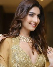 Actress Phalguni Khanna at Joruga Hushaaruga Shikaru Podhama Motion Poster Launch Event Pictures 28