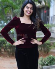 Goldie Nissy at Mahanatulu Movie First Look Launch Photos 18